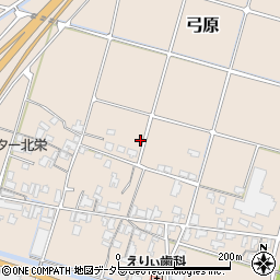 鳥取県東伯郡北栄町弓原周辺の地図