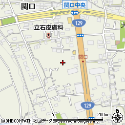 神奈川県厚木市関口周辺の地図