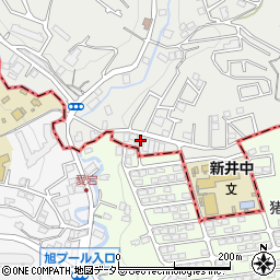 神奈川県横浜市保土ケ谷区新井町45周辺の地図