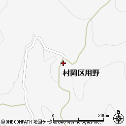 兵庫県美方郡香美町村岡区用野555周辺の地図