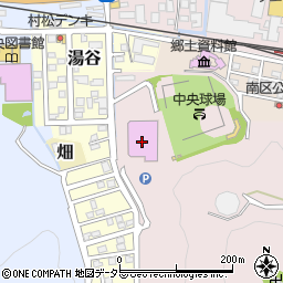 高浜町中央体育館周辺の地図