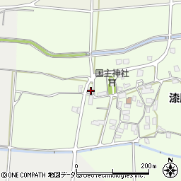 鳥取県東伯郡湯梨浜町漆原392周辺の地図