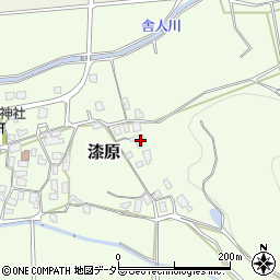 鳥取県東伯郡湯梨浜町漆原124周辺の地図