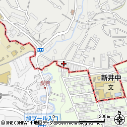 神奈川県横浜市保土ケ谷区新井町46周辺の地図