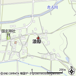 鳥取県東伯郡湯梨浜町漆原283周辺の地図