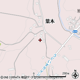 千葉県市原市葉木537周辺の地図