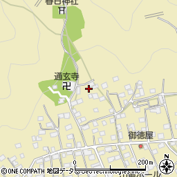 山梨県南都留郡鳴沢村310-1周辺の地図