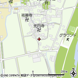 滋賀県長浜市高月町雨森1508周辺の地図