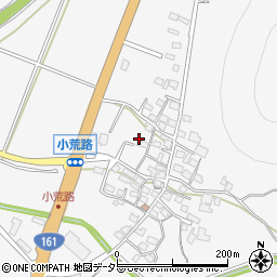 滋賀県高島市マキノ町小荒路481周辺の地図