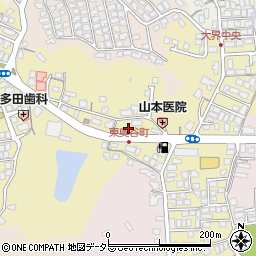セブンイレブン松江東奥谷町店周辺の地図