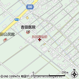 和田農協前周辺の地図
