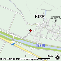 福井県三方上中郡若狭町下野木11-9周辺の地図