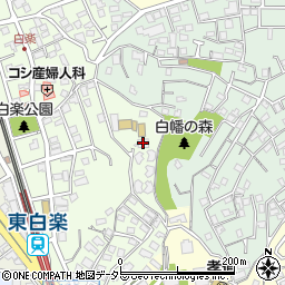 横浜教会周辺の地図