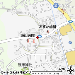 黒田町安台原周辺の地図