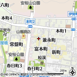 岐阜県関市小柳町周辺の地図