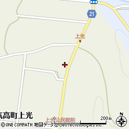 鳥取県鳥取市気高町上光544-5周辺の地図