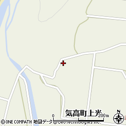 鳥取県鳥取市気高町上光618-1周辺の地図