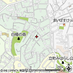 神奈川県横浜市神奈川区白幡西町17周辺の地図