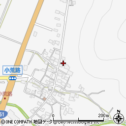 滋賀県高島市マキノ町小荒路467周辺の地図
