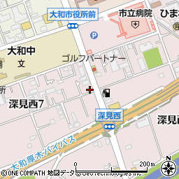 ふじみ式典株式会社　大和店周辺の地図