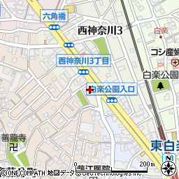 吉福エンジニアリング株式会社　横浜営業所周辺の地図