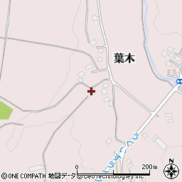 千葉県市原市葉木579周辺の地図