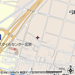 鳥取県東伯郡北栄町弓原481周辺の地図