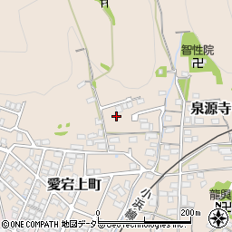 〒625-0026 京都府舞鶴市泉源寺の地図