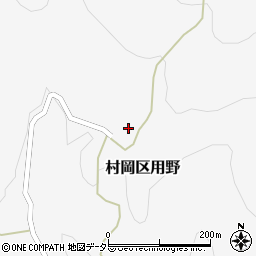 兵庫県美方郡香美町村岡区用野546周辺の地図