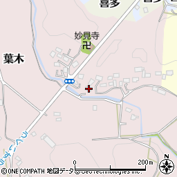 千葉県市原市葉木618周辺の地図