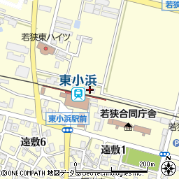 福井県小浜市遠敷84-55周辺の地図