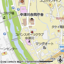 岐阜コニックス株式会社　中津川営業所周辺の地図