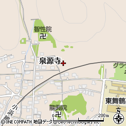 京都府舞鶴市泉源寺1032周辺の地図