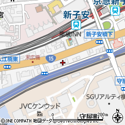神戸船用品株式会社　京浜事務所周辺の地図