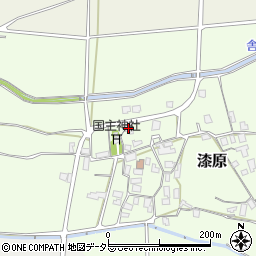鳥取県東伯郡湯梨浜町漆原299周辺の地図