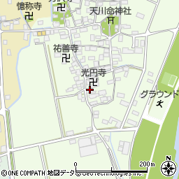滋賀県長浜市高月町雨森1541周辺の地図