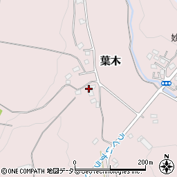 千葉県市原市葉木541周辺の地図