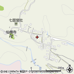 山梨県南巨摩郡身延町大塩周辺の地図