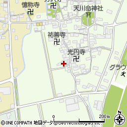 滋賀県長浜市高月町雨森1533周辺の地図