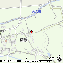 鳥取県東伯郡湯梨浜町漆原152周辺の地図