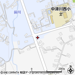 ファミリーマート中津川駒場店周辺の地図