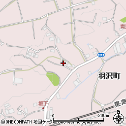 高橋荘周辺の地図