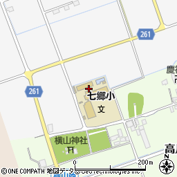 滋賀県長浜市高月町唐川1140周辺の地図