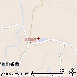 岐阜県恵那市笠置町姫栗739周辺の地図