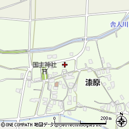 鳥取県東伯郡湯梨浜町漆原296周辺の地図