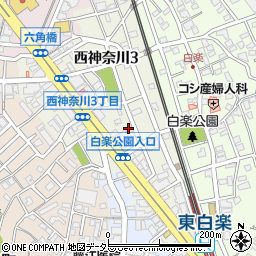 吉川製菓所周辺の地図