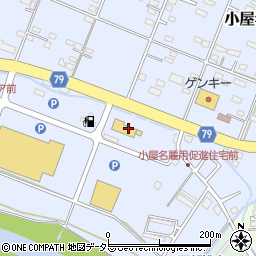 トヨタカローラネッツ岐阜　ネッツ関店周辺の地図