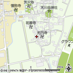 滋賀県長浜市高月町雨森1538周辺の地図