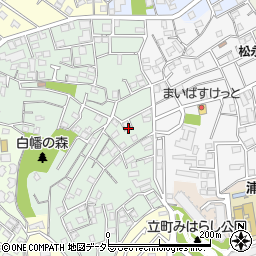 神奈川県横浜市神奈川区白幡西町16周辺の地図