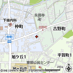 中津屋薬局周辺の地図